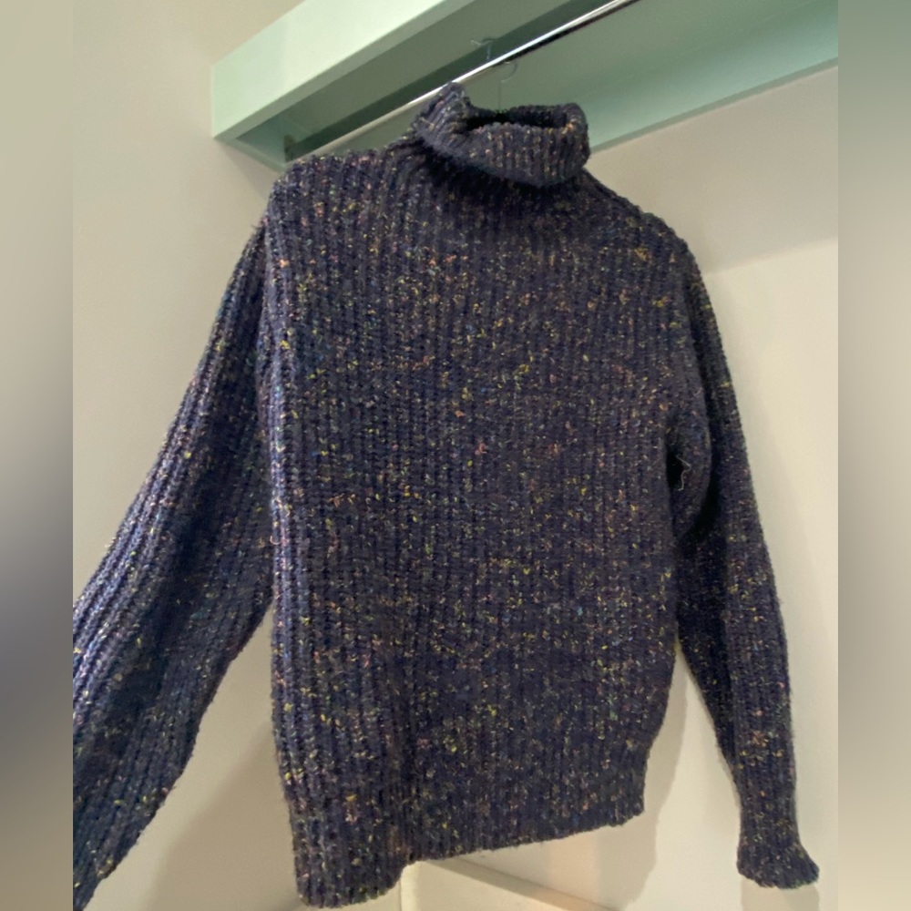 Blanknyc blue speckled sweater